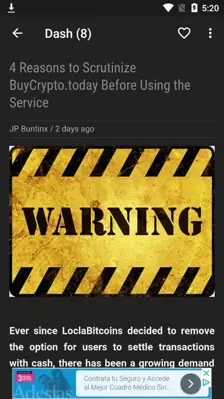 Bitcoin News android App screenshot 3