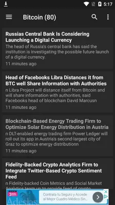 Bitcoin News android App screenshot 7